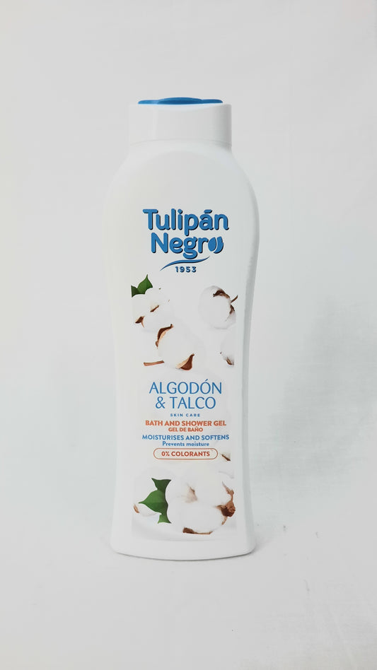 Gel Tulipan Negro Algodon & Talco