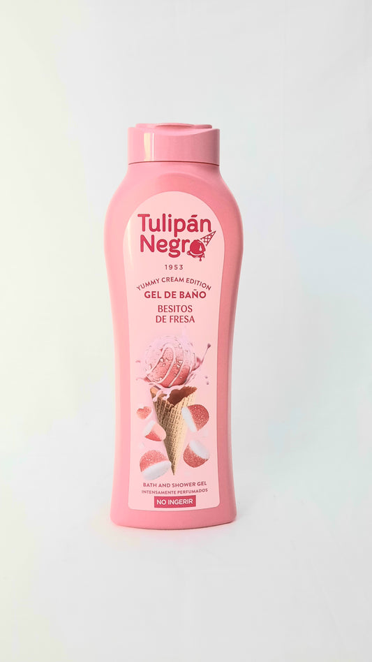 Gel de baño Tulipan Negro Besitos de Fresa.