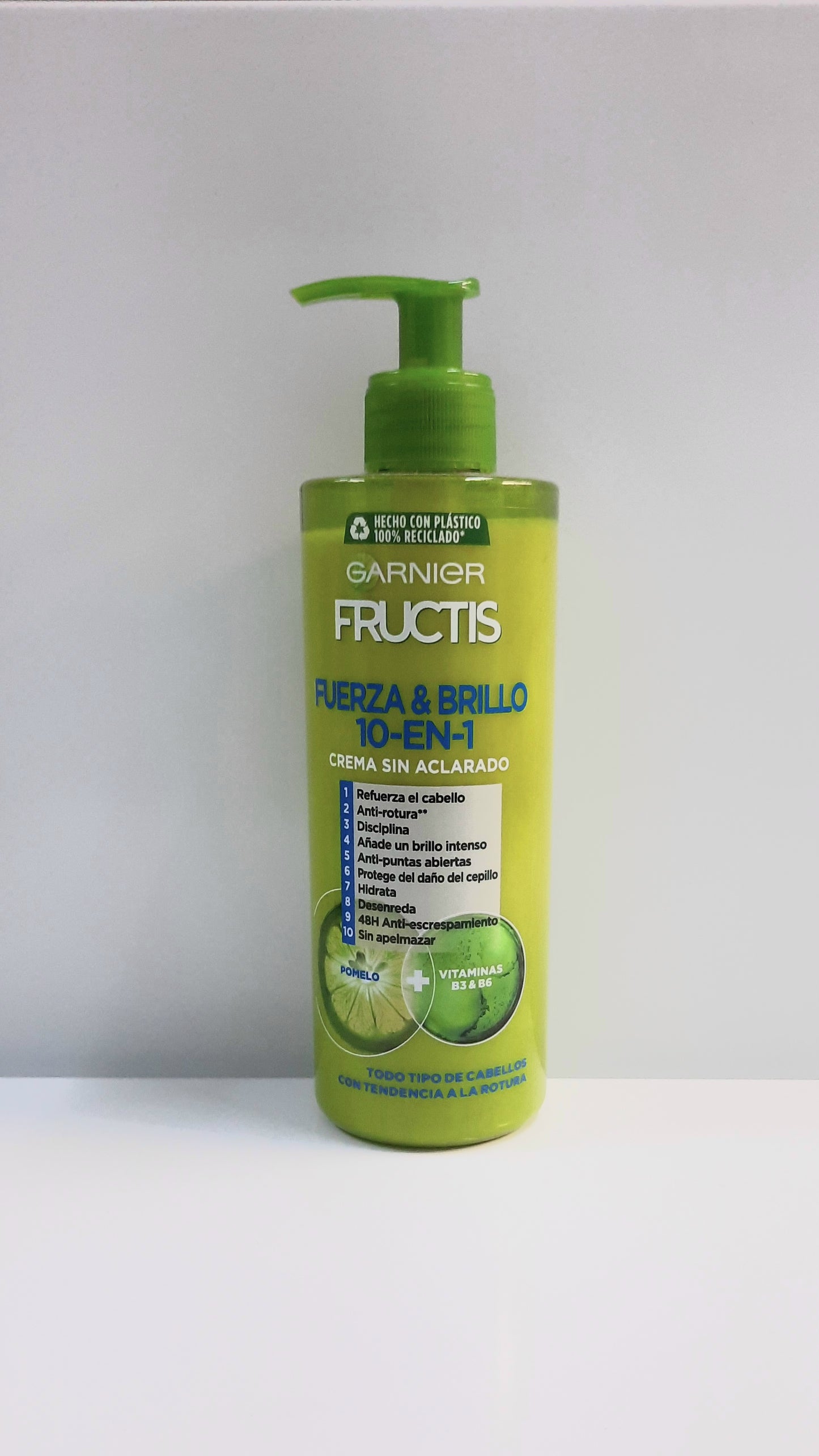 Fructis Crema sin aclarado Fuerza&Brillo