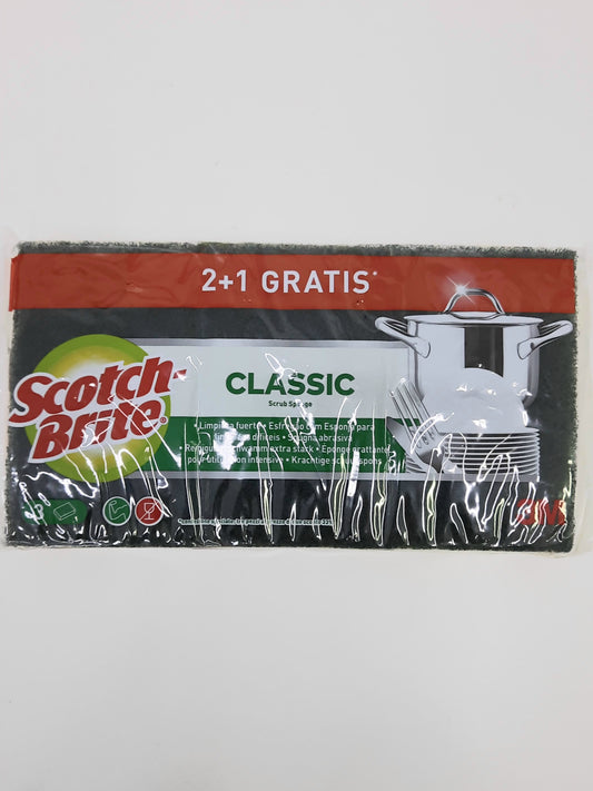 Scotch Brite con esponja 2+1