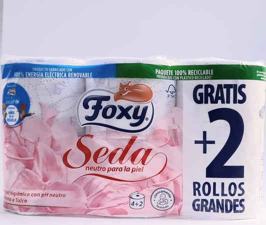 Foxy Seda Papel Higiénico