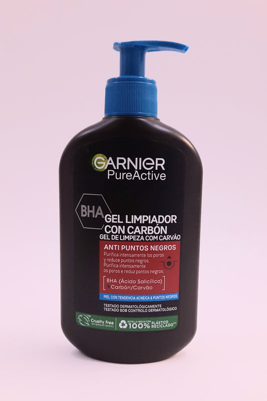 Garnier Gel Limpiador Carbón