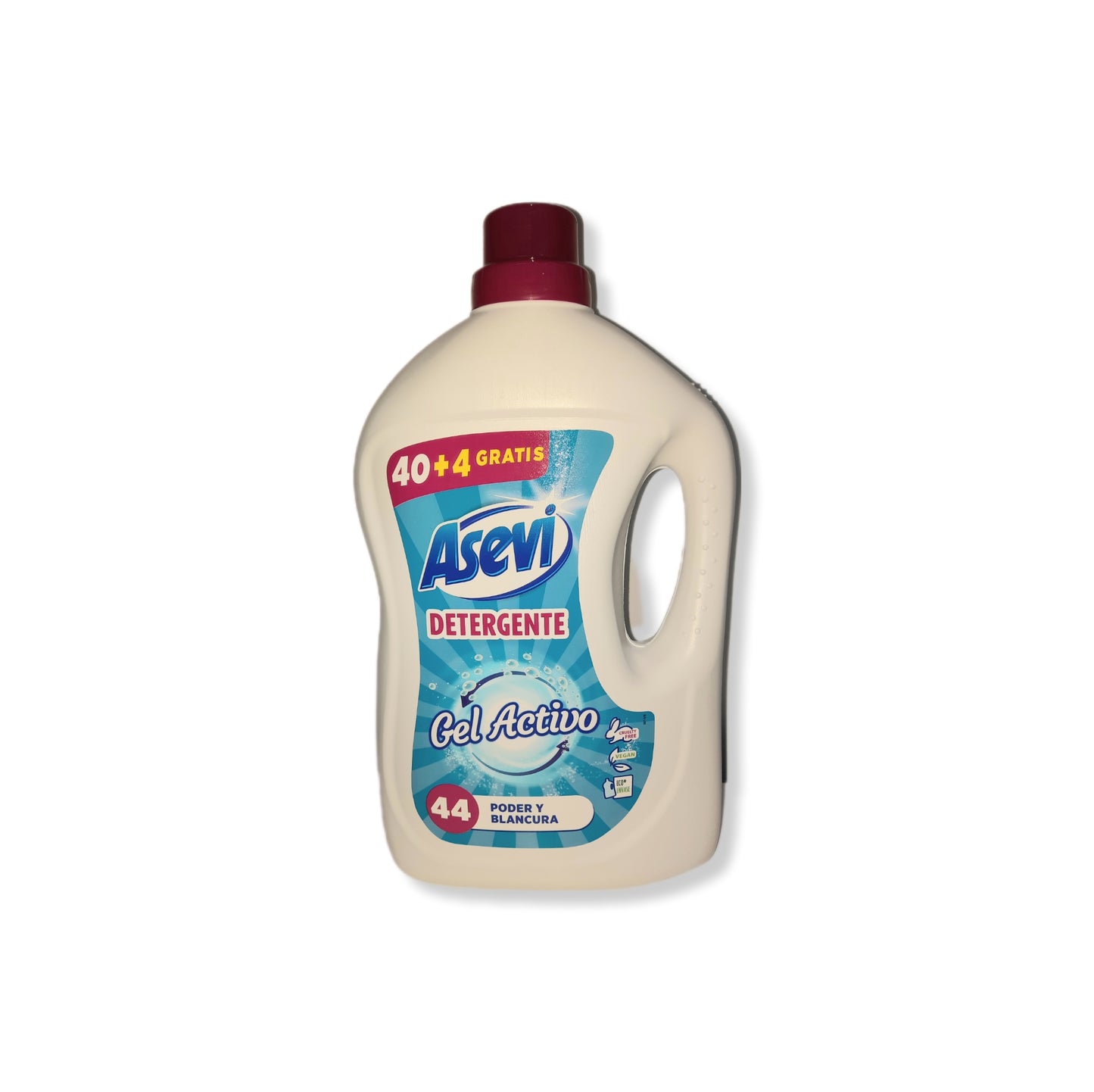 Asevi Detergente Gel Activo 44 Lavados