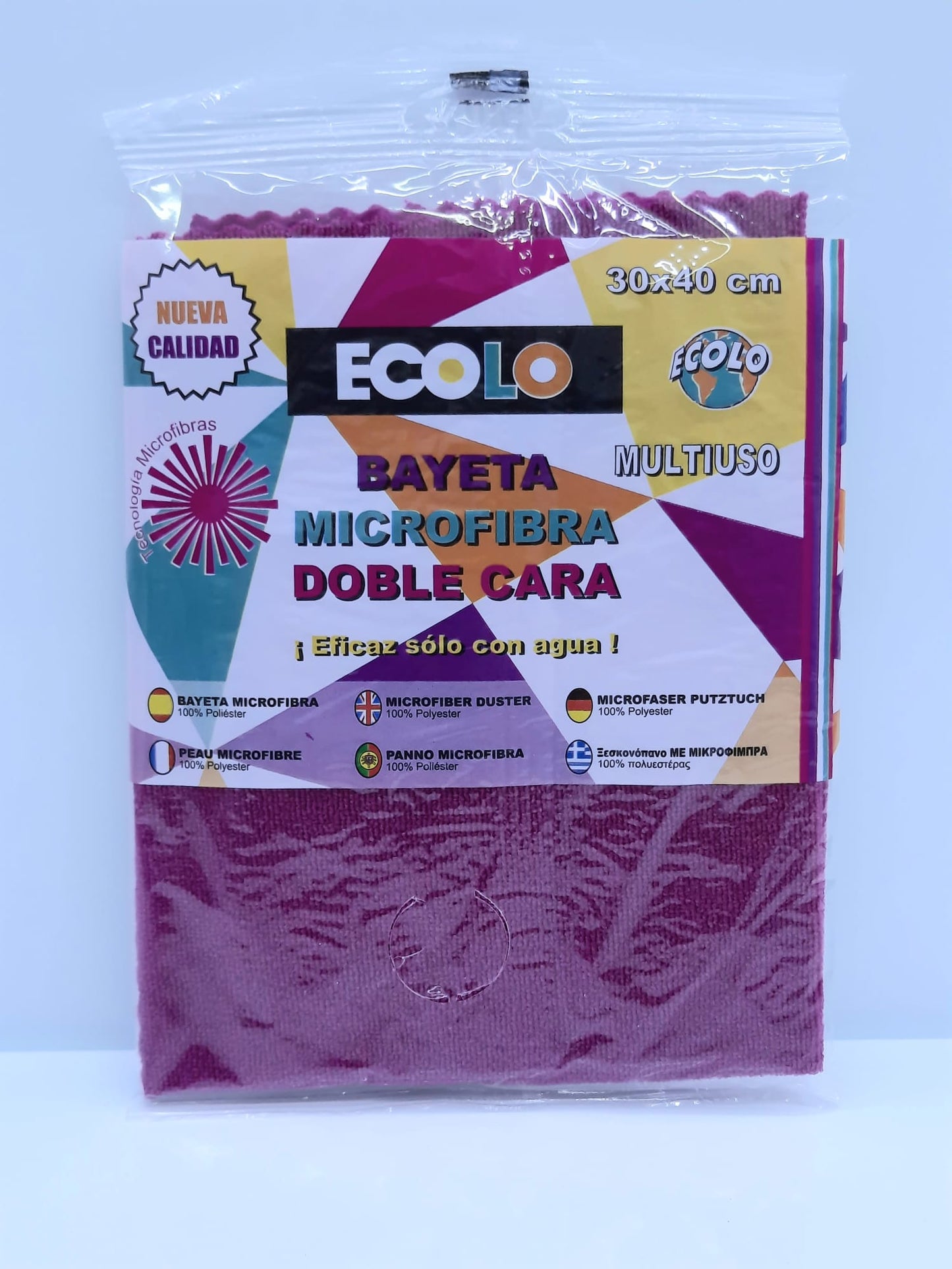 Ecolo Bayeta Microfibra doble cara