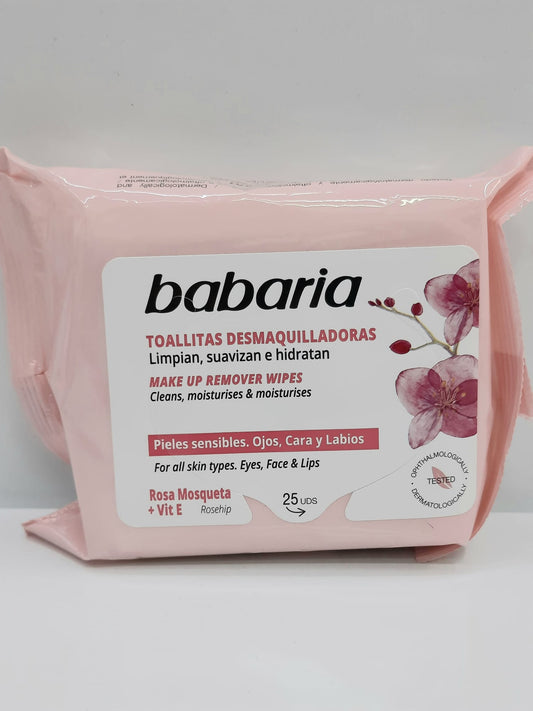 Babaria Toallitas Desmaquilladoras