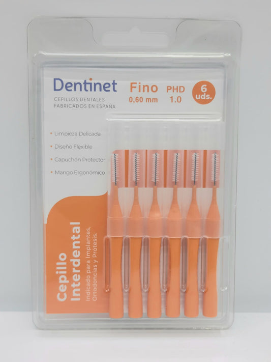 Dentinet Cepillo Interdental Fino 0,60mm