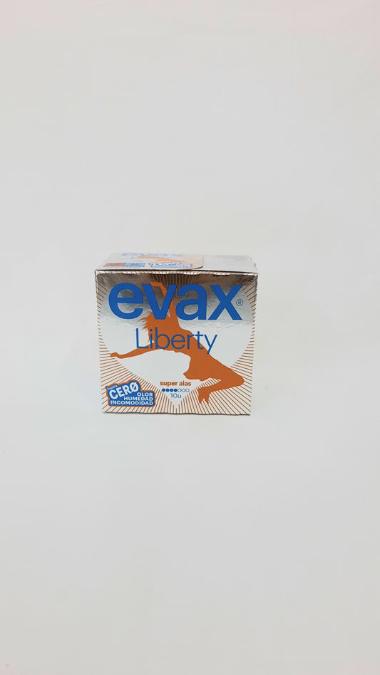 Compresas evax liberty super alas